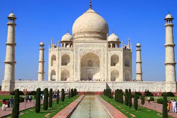 Taj Mahal and Agra tour by superfast train showcasing the Taj Mahal in Agra