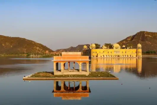 1 day Agra and 1 day Jaipur tour by car featuring Jal Mahal in Jaipur