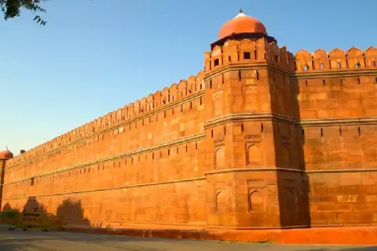 Red Fort in Old Delhi during full day New and Old Delhi city tour