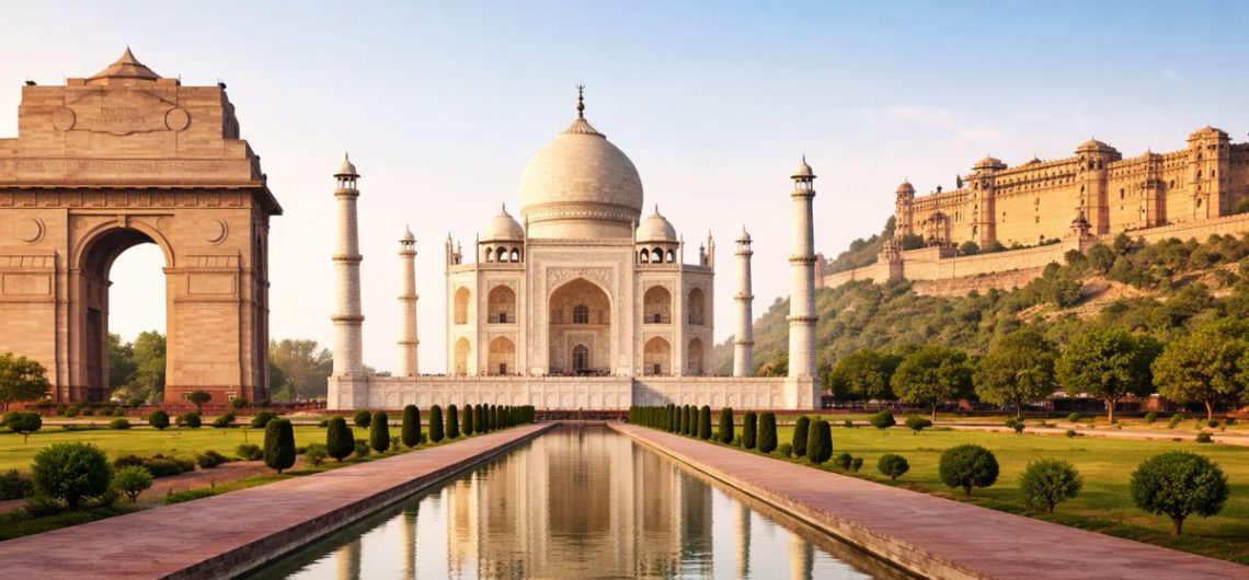 India Golden Triangle tour packages covering Delhi Agra and Jaipur